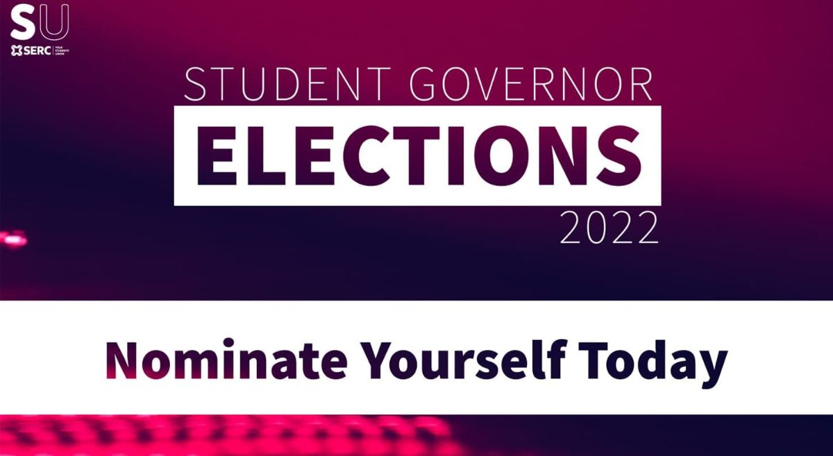 SU Student Governor Elections 2022- Nominate Yourself Today